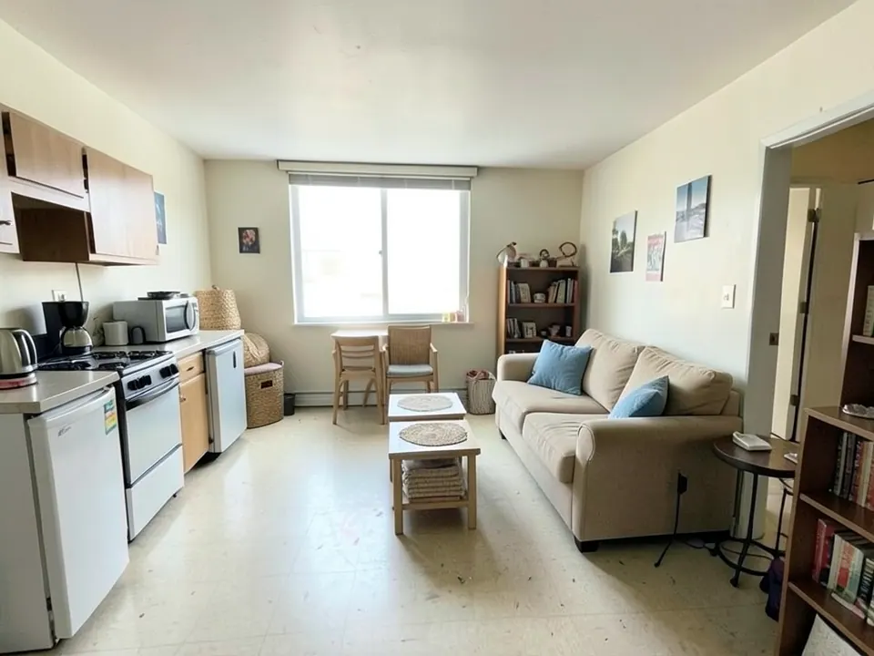 Same apartment with an airy coastal furniture direction