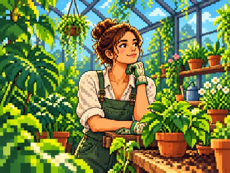 Pixel art visual style reference